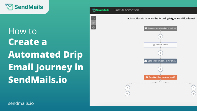 How to Create a Drip Email Campaign | SendMails.io