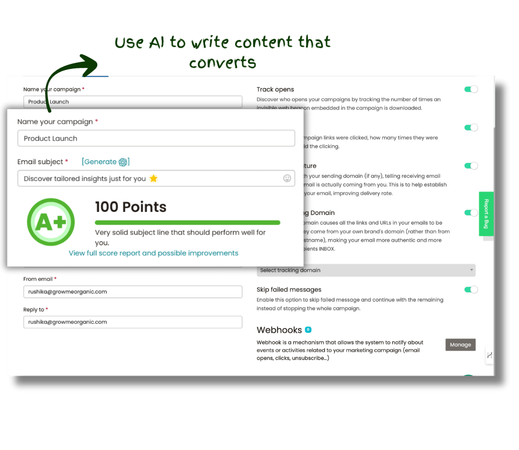 AI Powered Content Writer