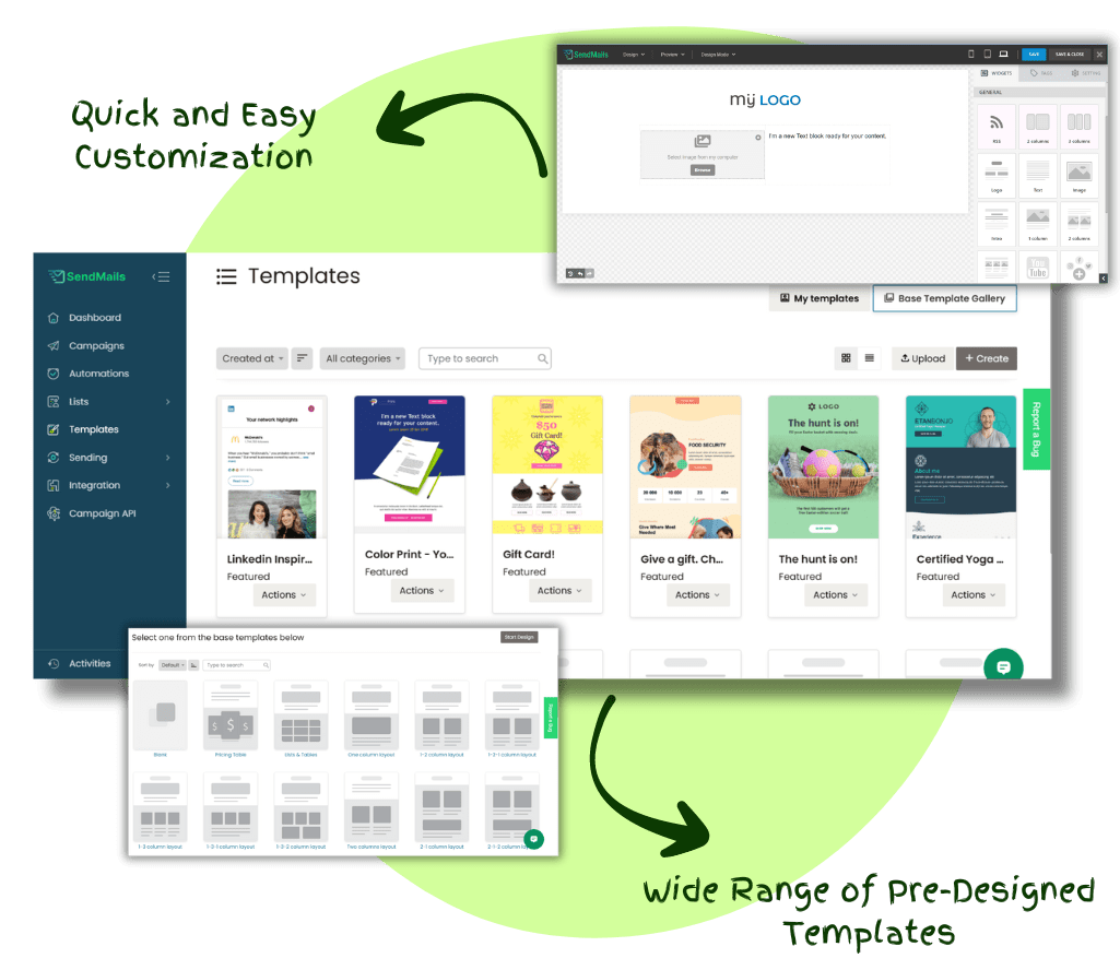 Customizable Templates 🎨