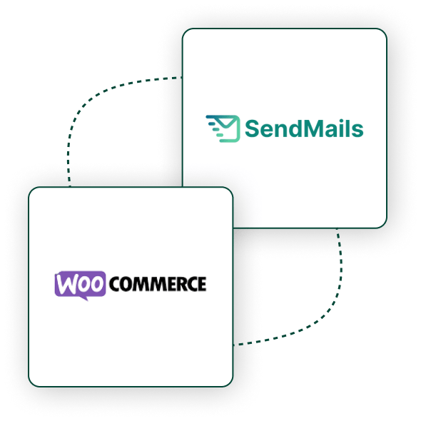 Sendmails x Woo Commerce